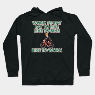 Bike To Work Hoodie